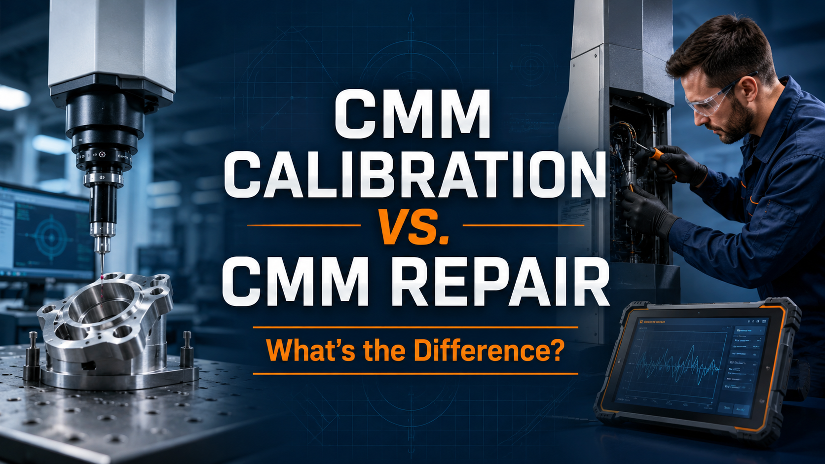 CMM Calibration v CMM repair