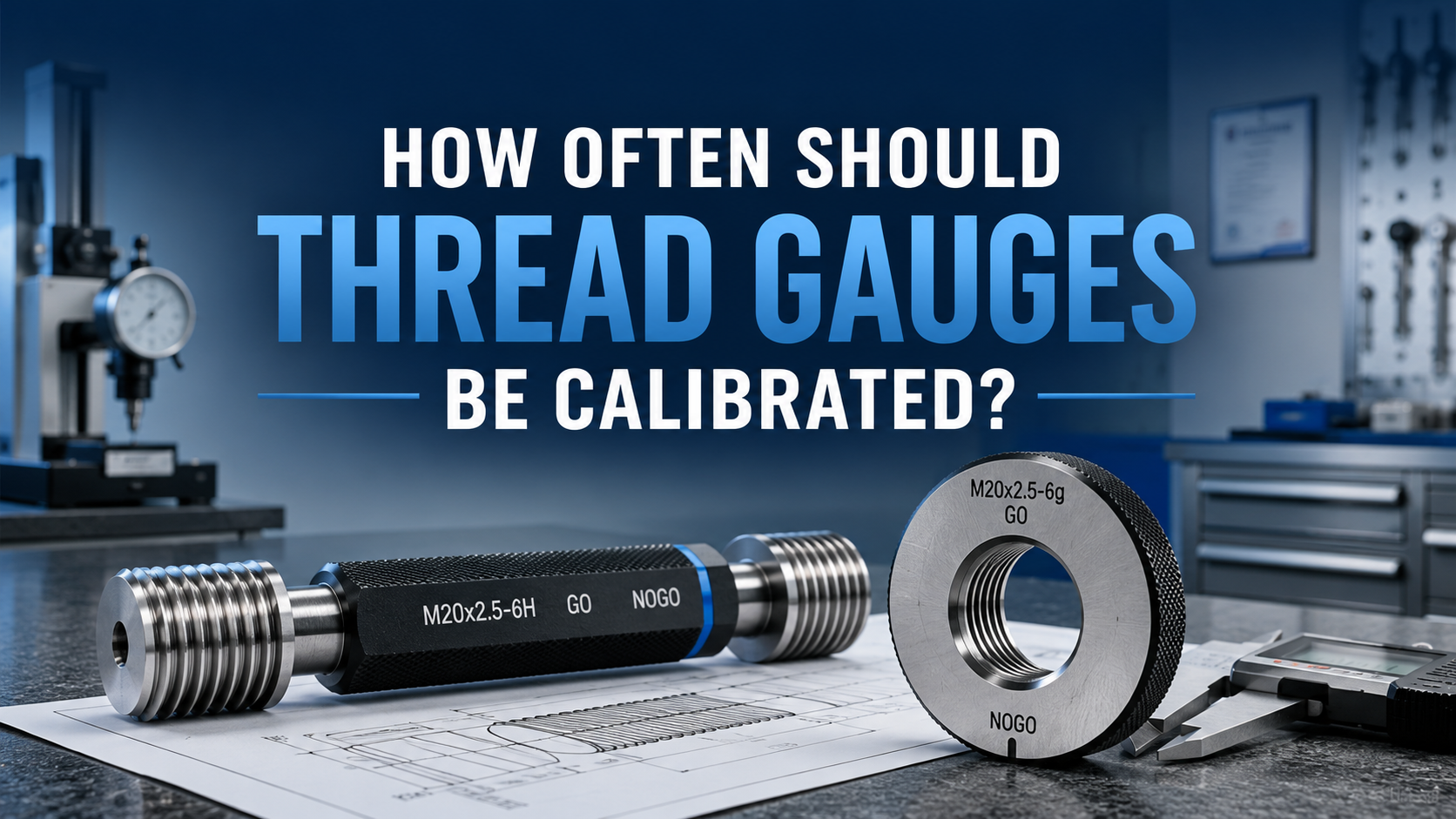 how often threads calibrated