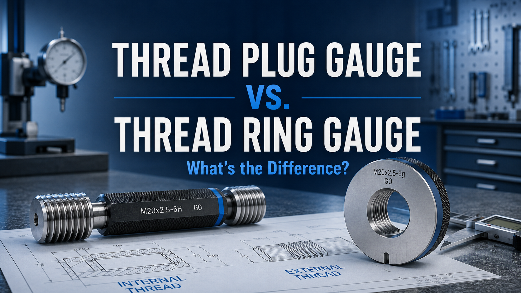 thread gauge vs plug gauge